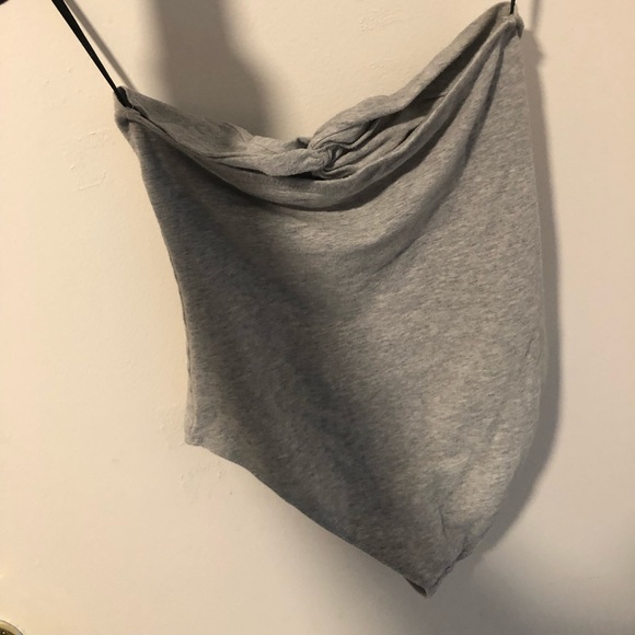 Light grey no sleeve bodysuit - Picture 3 of 4